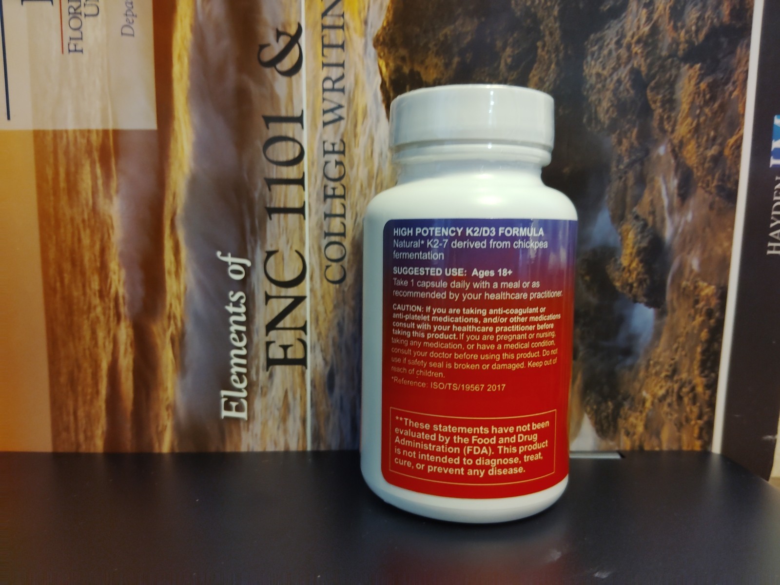 Mega QuinD3, High Potency, K2/D3 Formula, All Natural, Unisex, 60 Caps, Daily