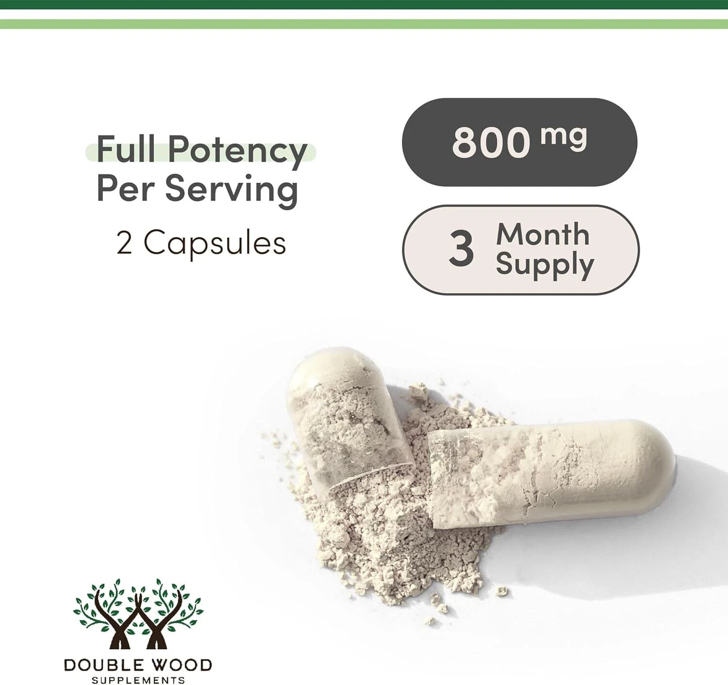 Magnesium Citrate Capsules 180 Capsules (Citrato De Magnesio) 800Mg Servings, Ve