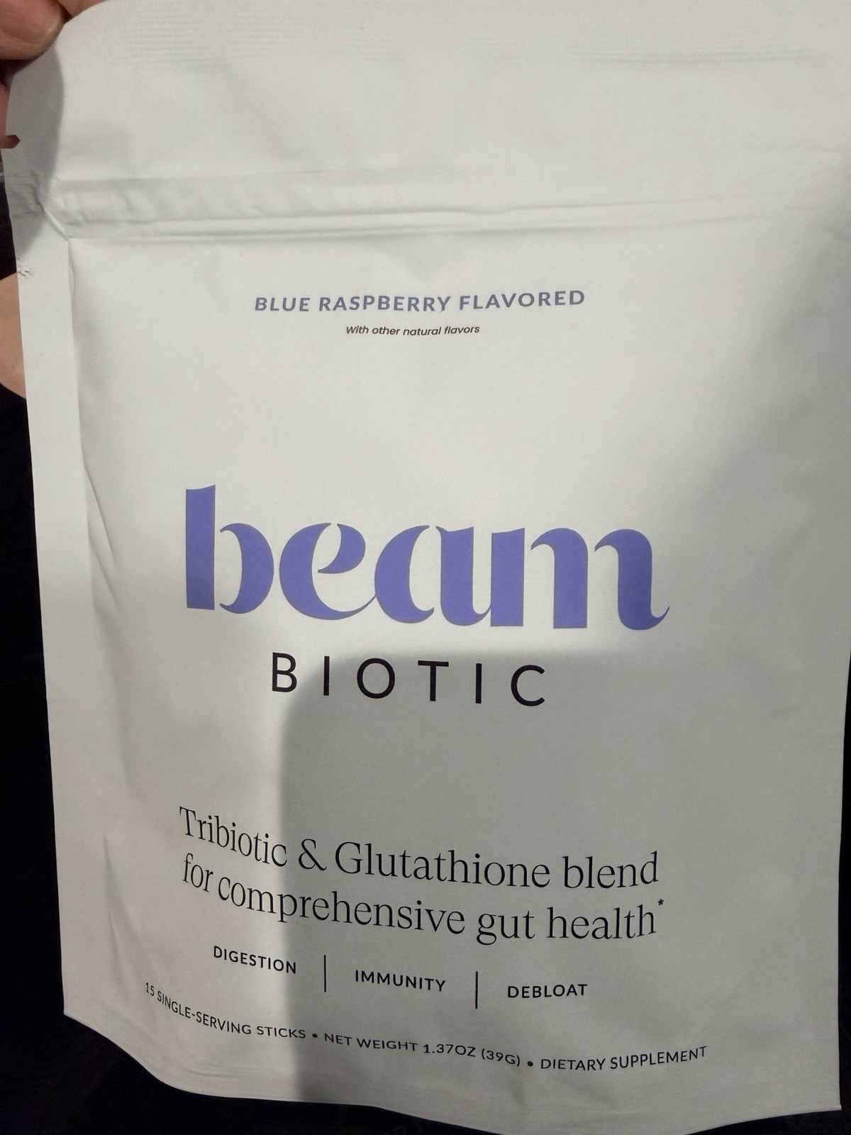 Beam Biotic, Mixed Berry & Blue Raspberry 44 Stick Packs, 0.09 oz (2.6 g) Each
