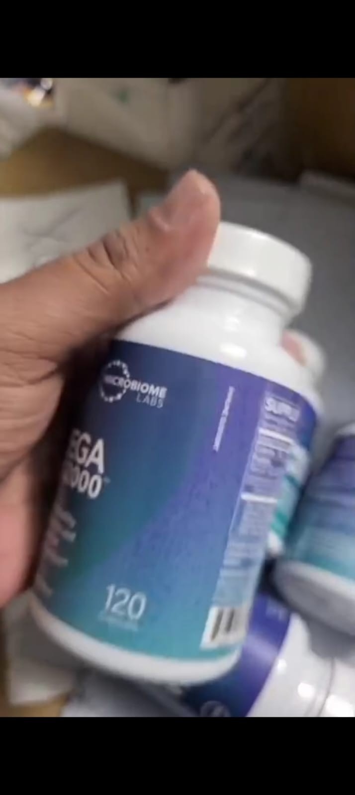 Free Ship Microbiome Labs Mega IgG2000 Capsules 120 Capsules Immunity Support