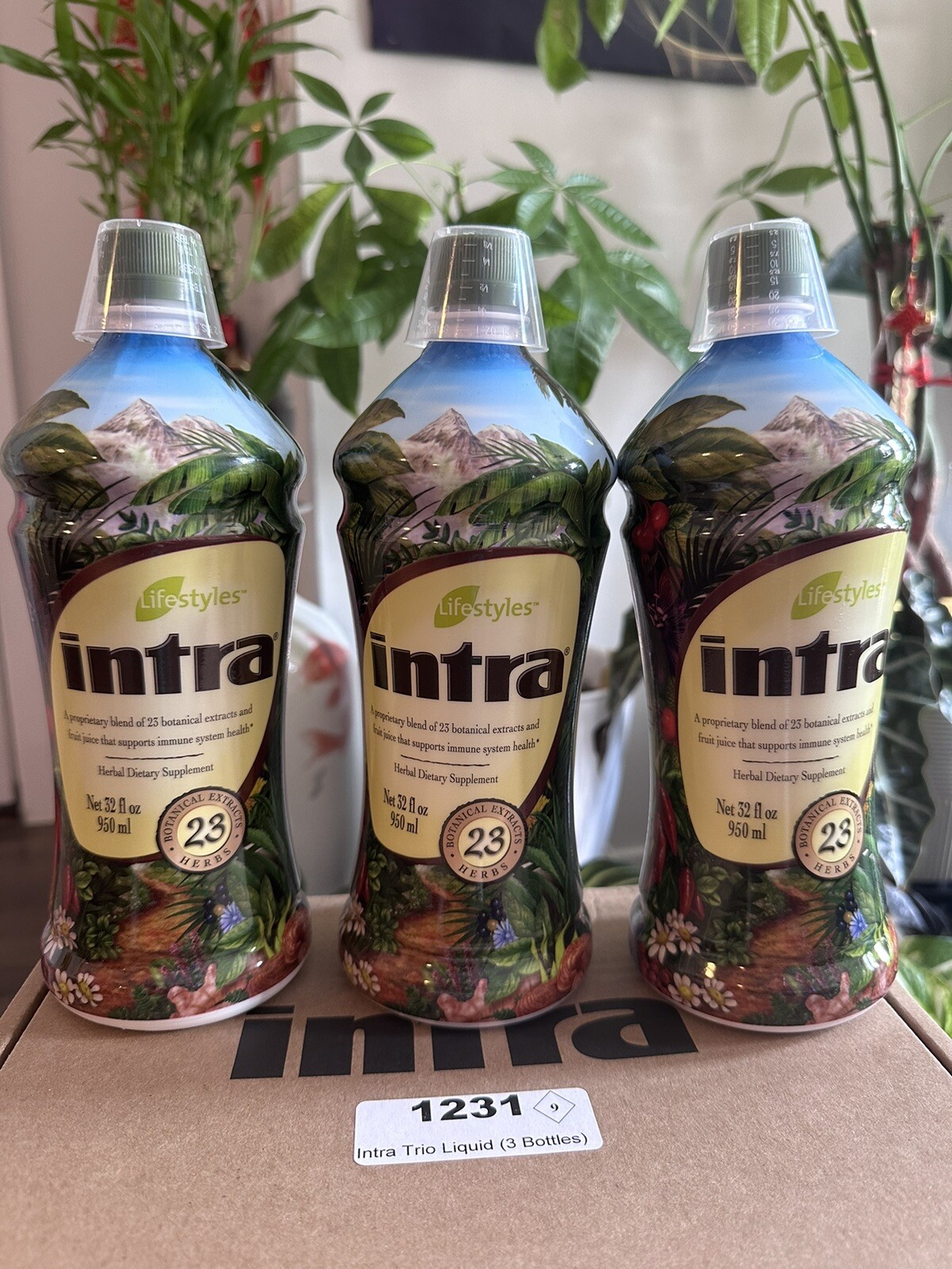 LIFESTYLES INTRA TRIO JUICE – 3 bottles