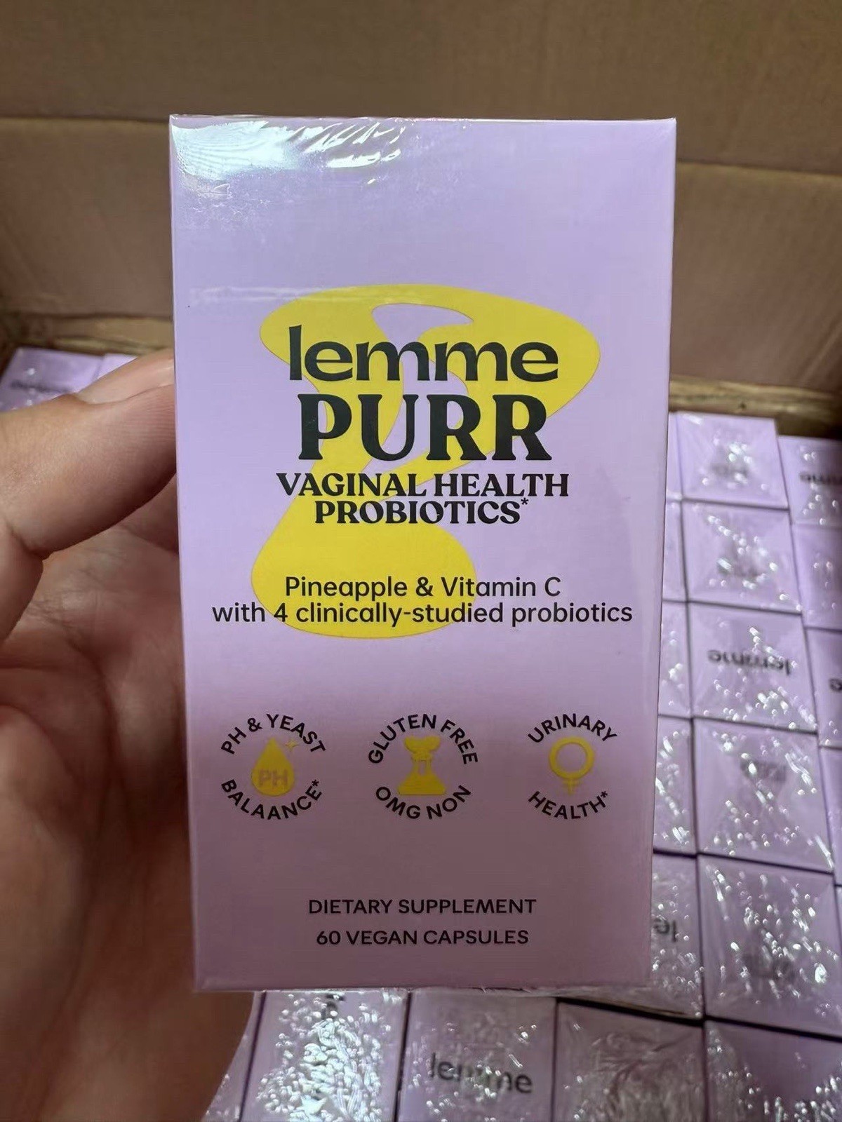 Lemme Purr Probiotic Capsules, 60 Count (2 Bottles) x2