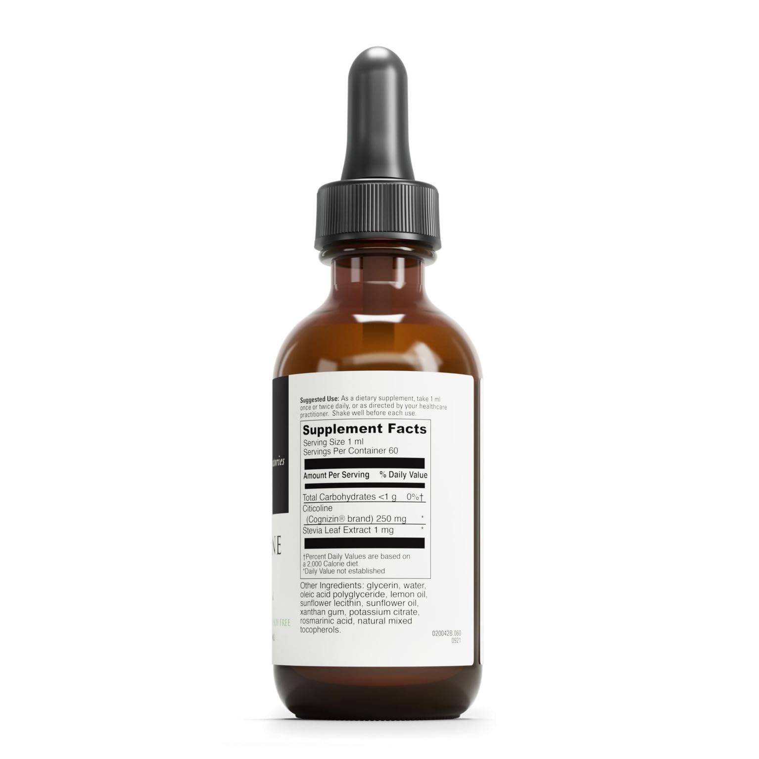 Liposomal Citicoline 60 Servings – Brain Health Supplement – 2 Fl Oz Liquid