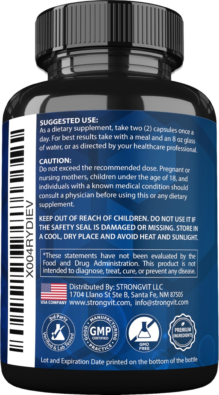 StrongVit Immune Support Supplement 12 in 1 Complex with 60 Count (Pack of 1)
