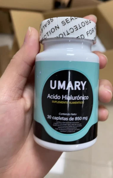 3 bottles Hyaluronic Acid 30 Capsules 850mg Daily Health Supplement New US-*-*