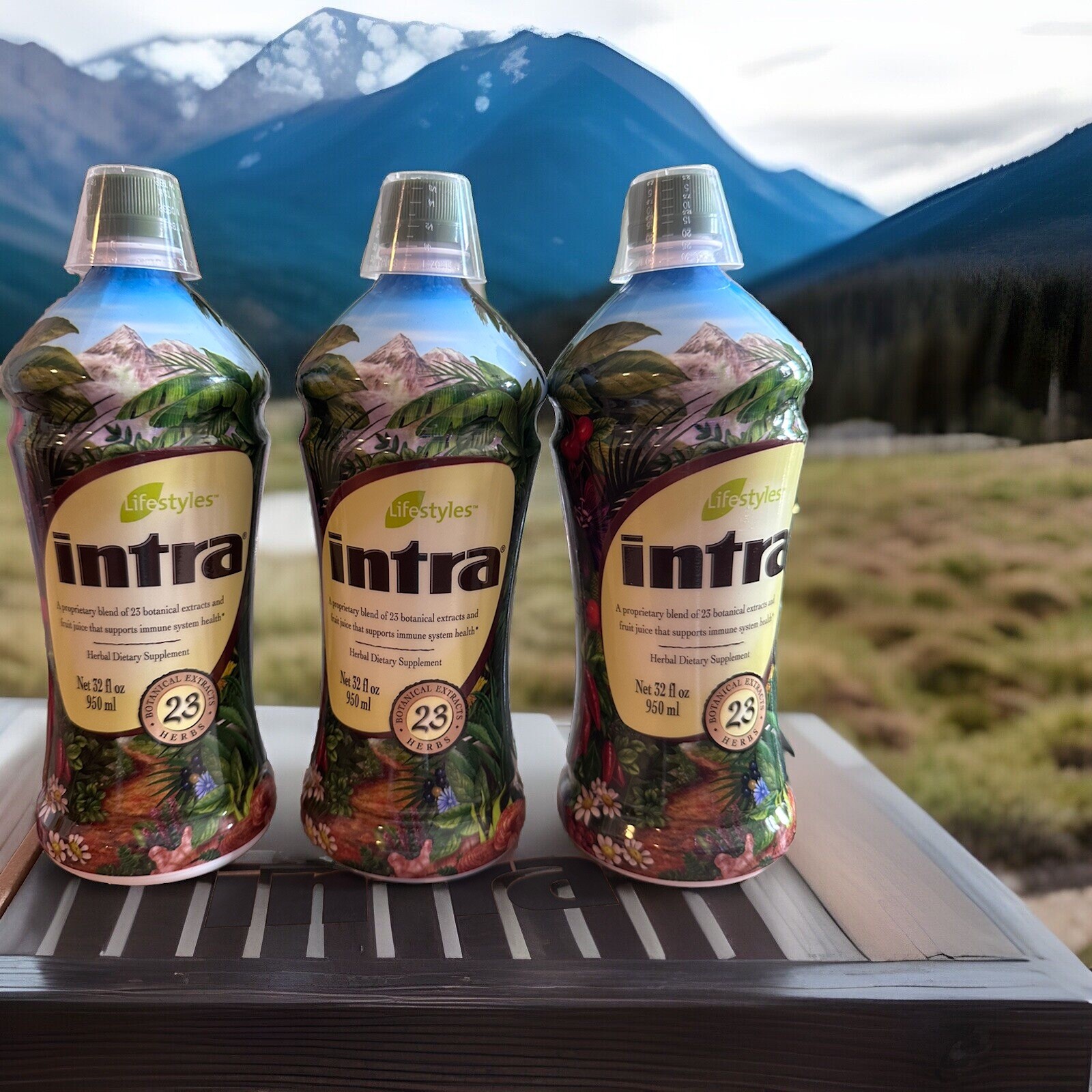 LIFESTYLES INTRA TRIO JUICE – 3 bottles