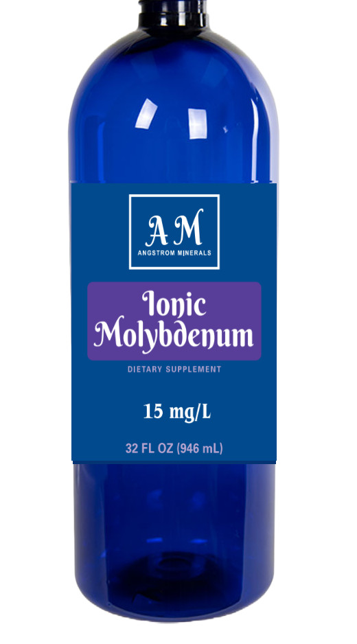 32 oz Angstrom Molybdenum Supplement by Angstrom Minerals