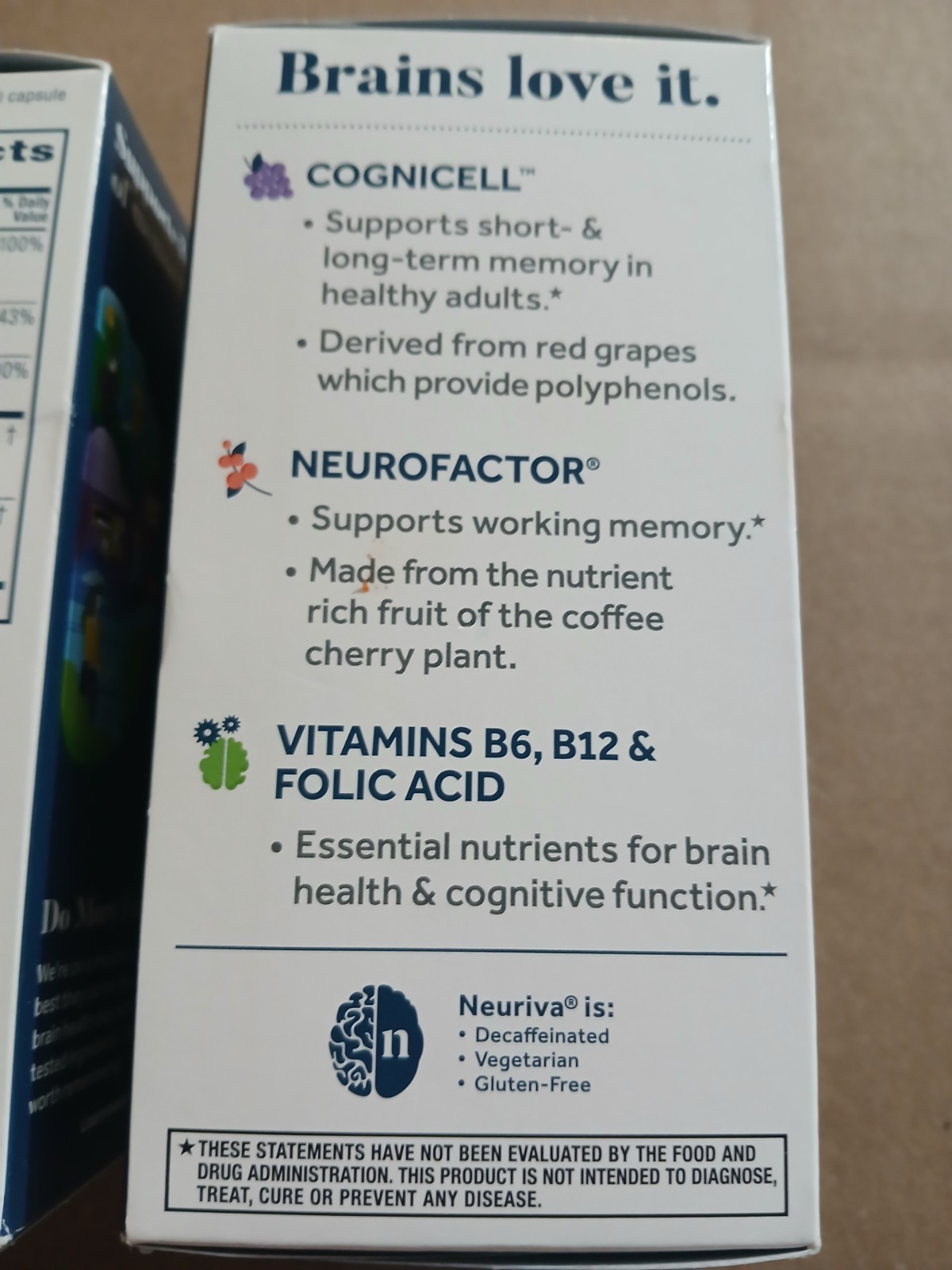 (3 Box) Neuriva Memory 3D Brain Health 50 Capsules Ea. Box (5 month) Exp 08/2027