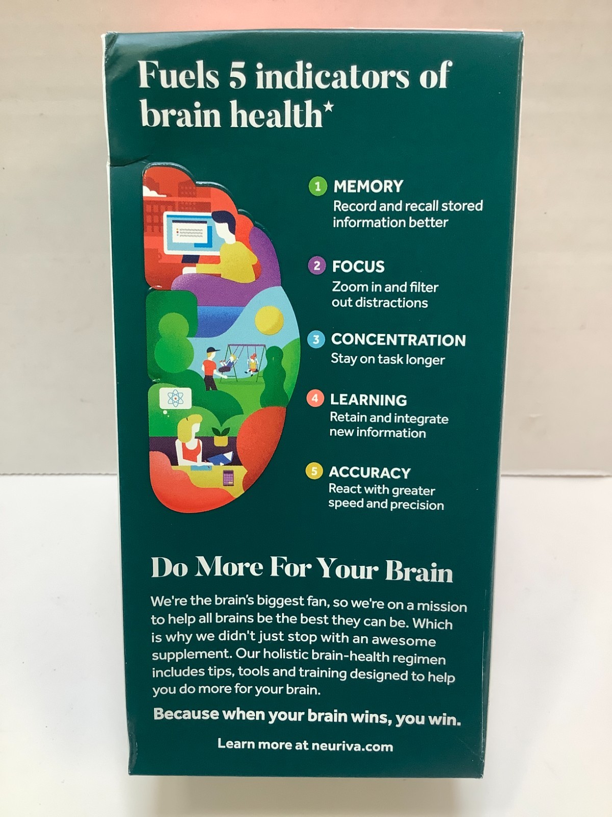 Neuriva Brain Health Original, Memory Focus Concentration, 90ct (3x30ct) 10/2026