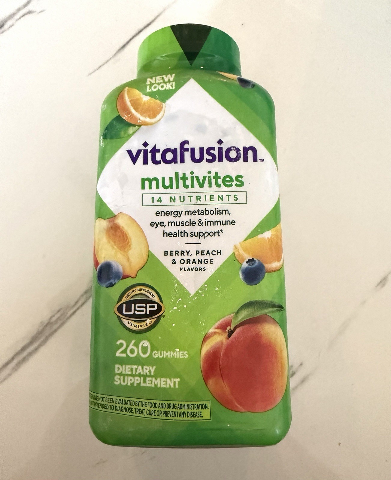Vitafusion Multivites Adult Daily Multivitamin Gummies 260 Ct – Exp 09/2026