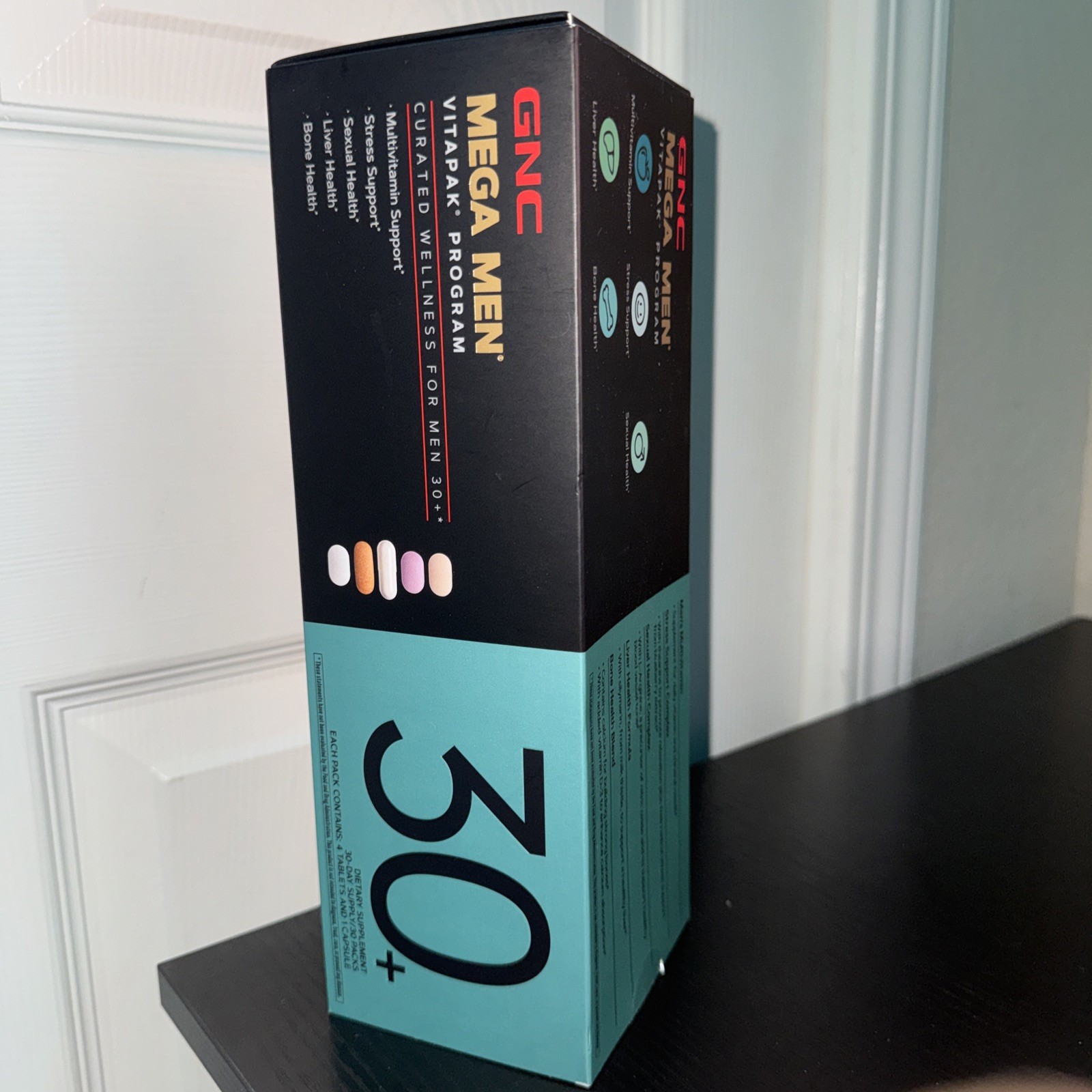 GNC Mega Men 30+ Vitapak 30-Day Supply (30 Packs) – New sealed