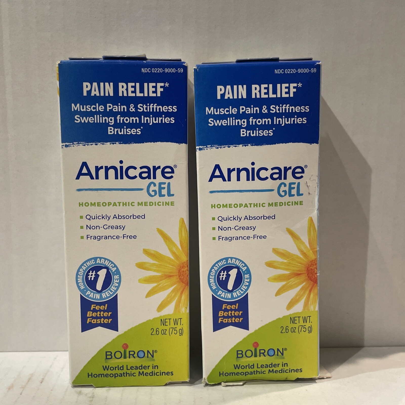 (2) Arnicare Gel Topical Pain Relief Gel 2.6oz Ea EXP 11/24 Box Damage ‼️