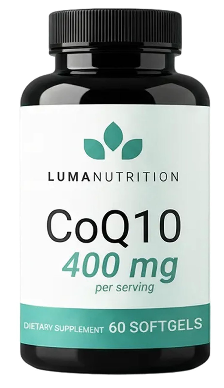High-Absorption CoQ10 400mg Softgels – Heart Health Support – 60 Liquid Capsules