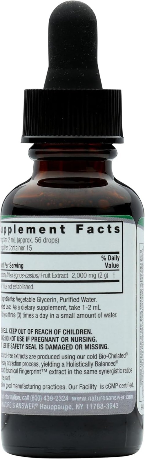 1oz Vitex Berry Extract – Supports Female Hormonal Balance Naturally