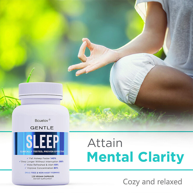 Melatonin 5mg 120 Capsules formulated with Ashwagandha, Valerian Root & Magnesiu