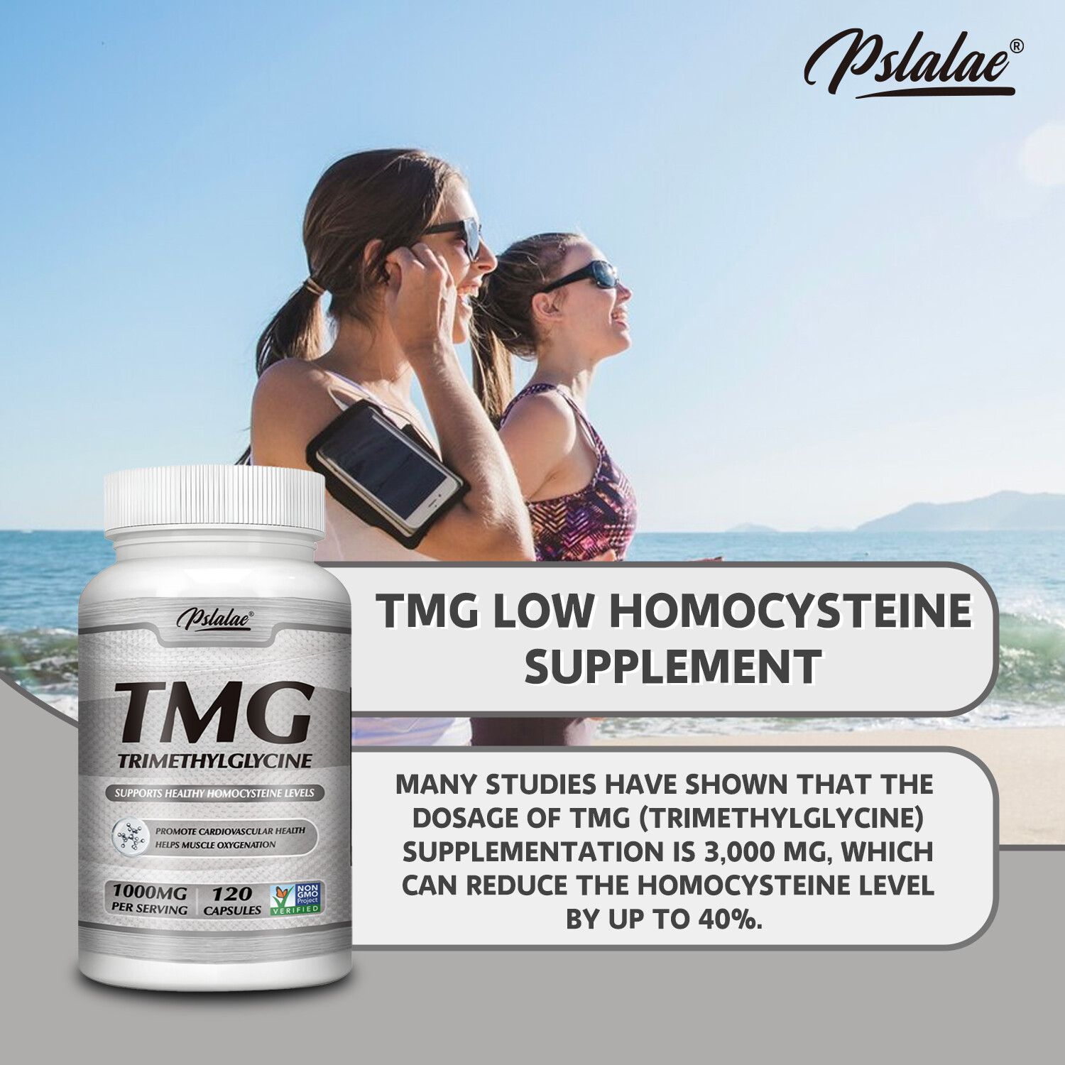 TMG Trimethylglycine – Nervous Cellular Health Growth, Cardiovascular Health