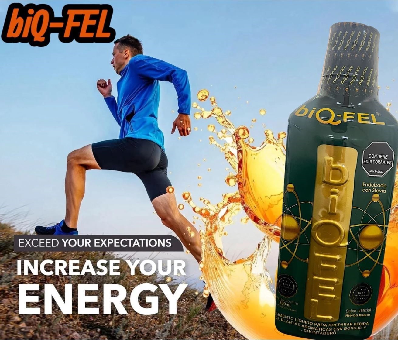 BIQ-FEL Natural Original Formula Men & Women 500mL + Free Gift 🎁