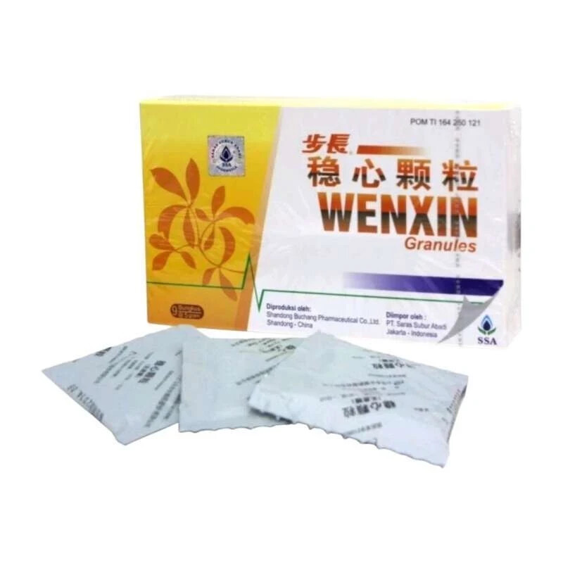 Wenxin Keli (Granule) with no Sucrose – by Buchang – 1 box 9 sachet x5gr