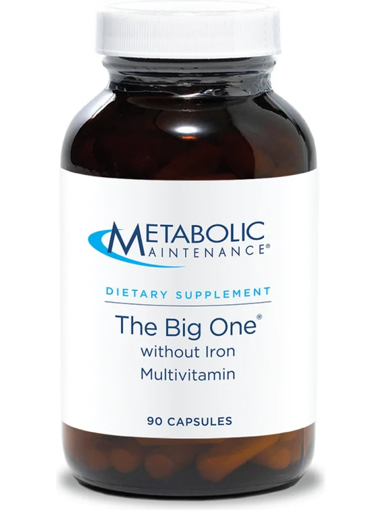 Metabolic Maintenance The Big One Without Iron Multivitamin 90 Capsules