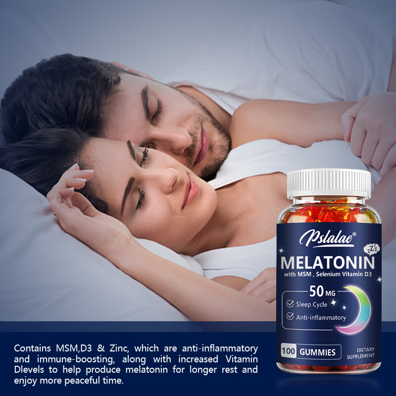 Melatonin 50mg – Sleep Aid Supplements, Regulate Sleep Cycle, Promote Relaxation