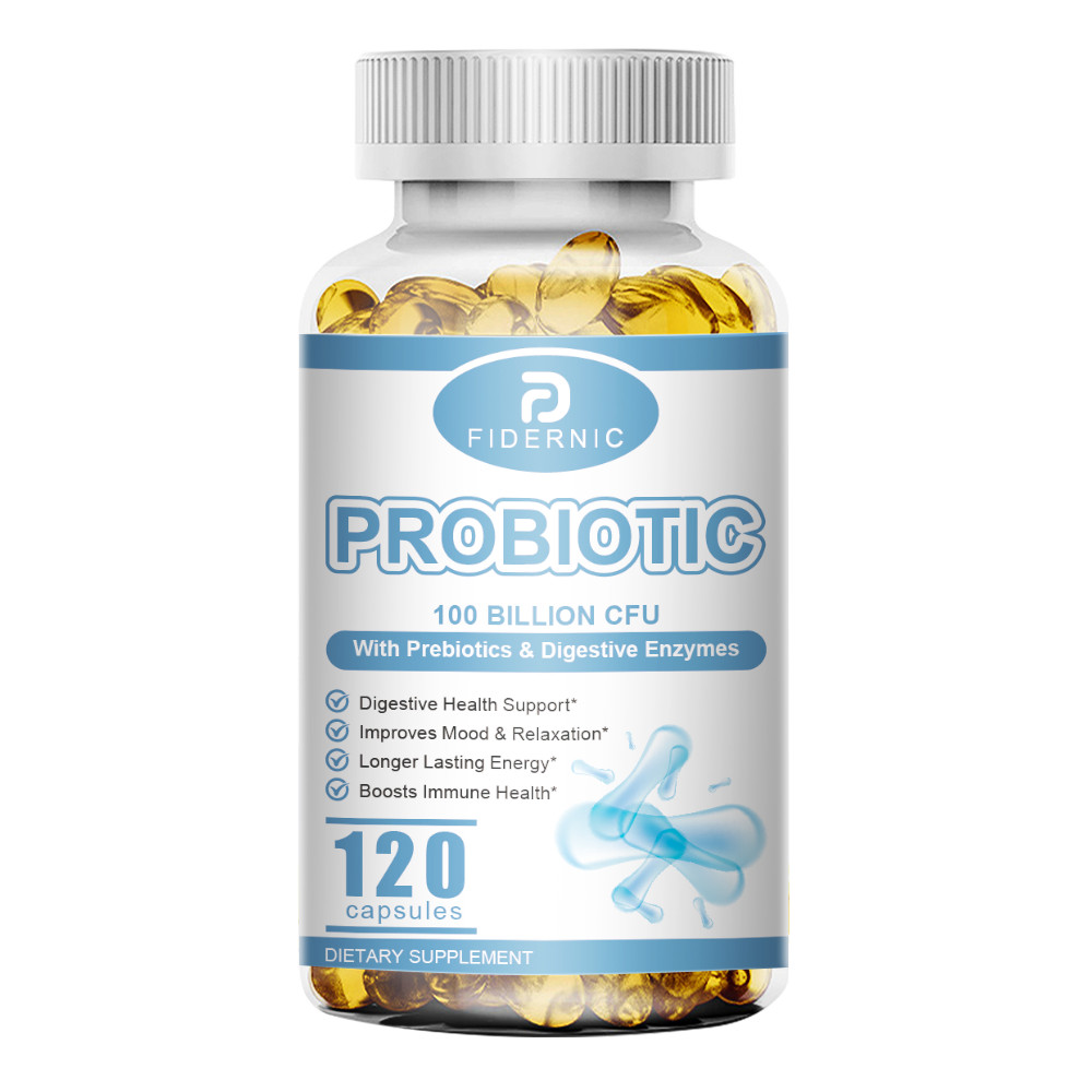 Raw Probiotics 100 Billion CFU Gut Health Digestive & Immunity Support