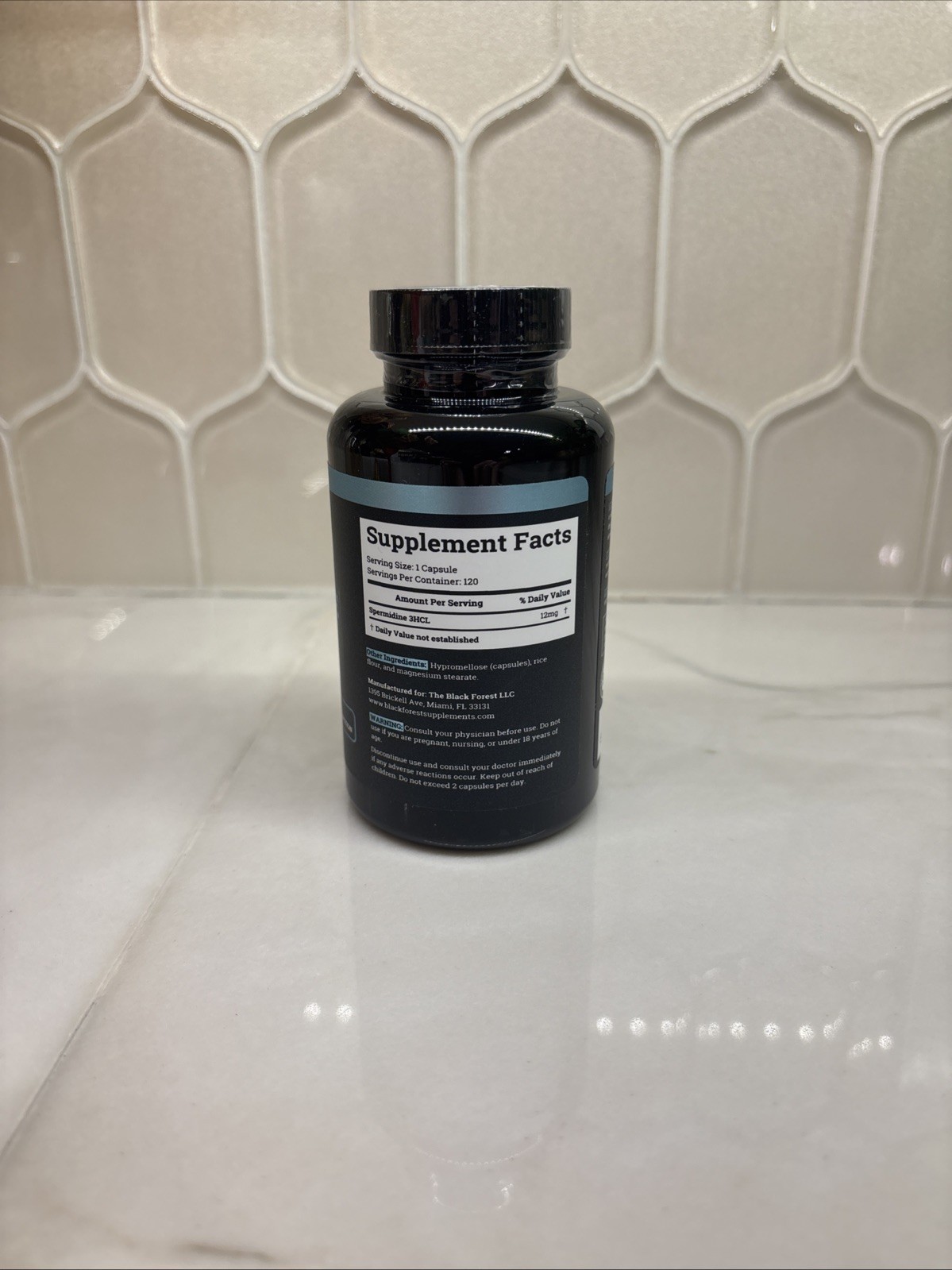 Spermidine Supplement (1440Mg of 99% Pure Spermidine Supplements for Women & Men