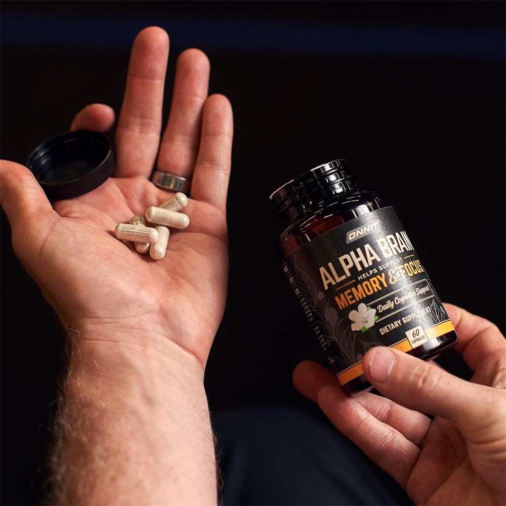 Alpha BRAIN Nootropic Brain Health, Memory and Focus Support, 60 Ct