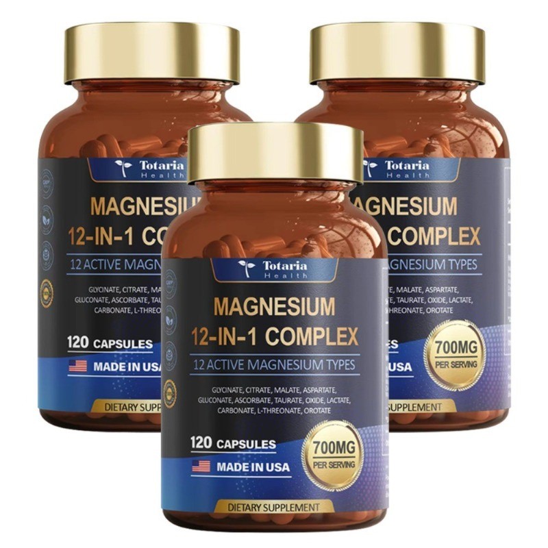 brand new! Totaria12 in 1Magnesium Complex 700mg Supplement with Glycine Citrate