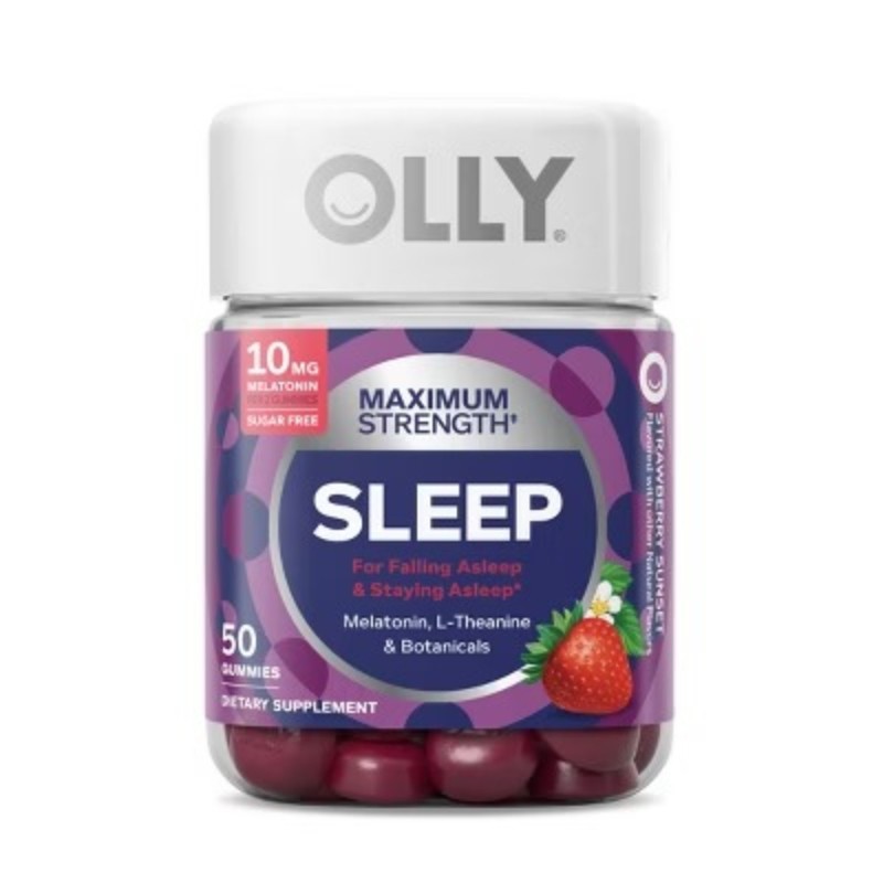 OLLY Maximum Sleep 10mg Gummies – Strawberry