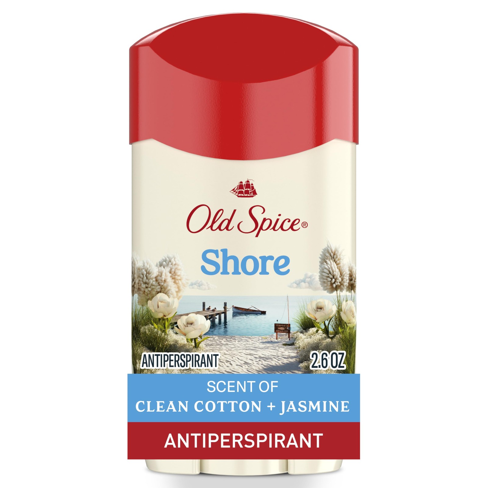 Old Spice Antiperspirant & Deodorant for Men, Shore, 2.6 Ounce (Pack of 1)