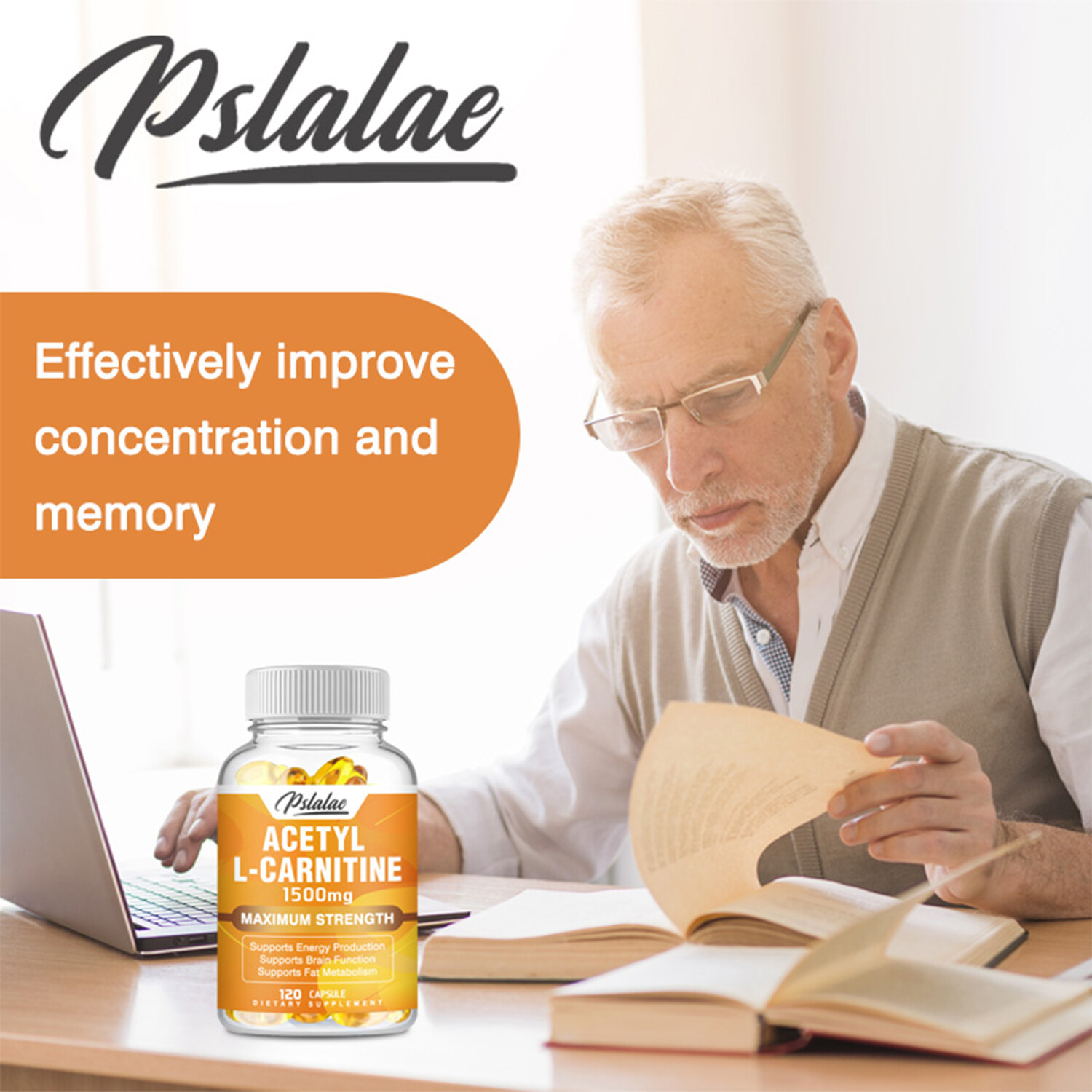 Acetyl-L-Carnitine 1500mg – Weight Loss, Brain & Nervous System Health
