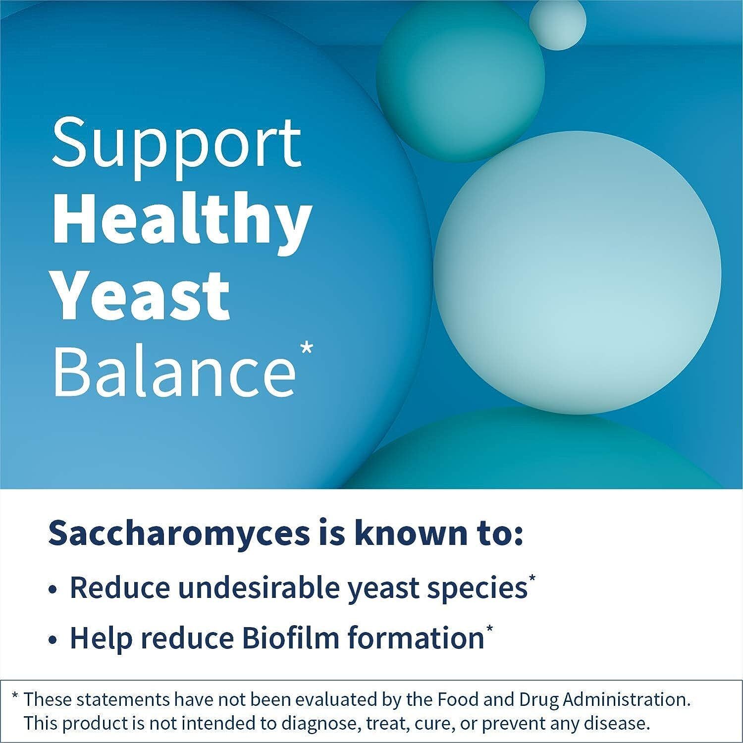 Klaire Labs Saccharomyces Boulardii – Pr Sz_60 Count (Pack of 1)_Cream