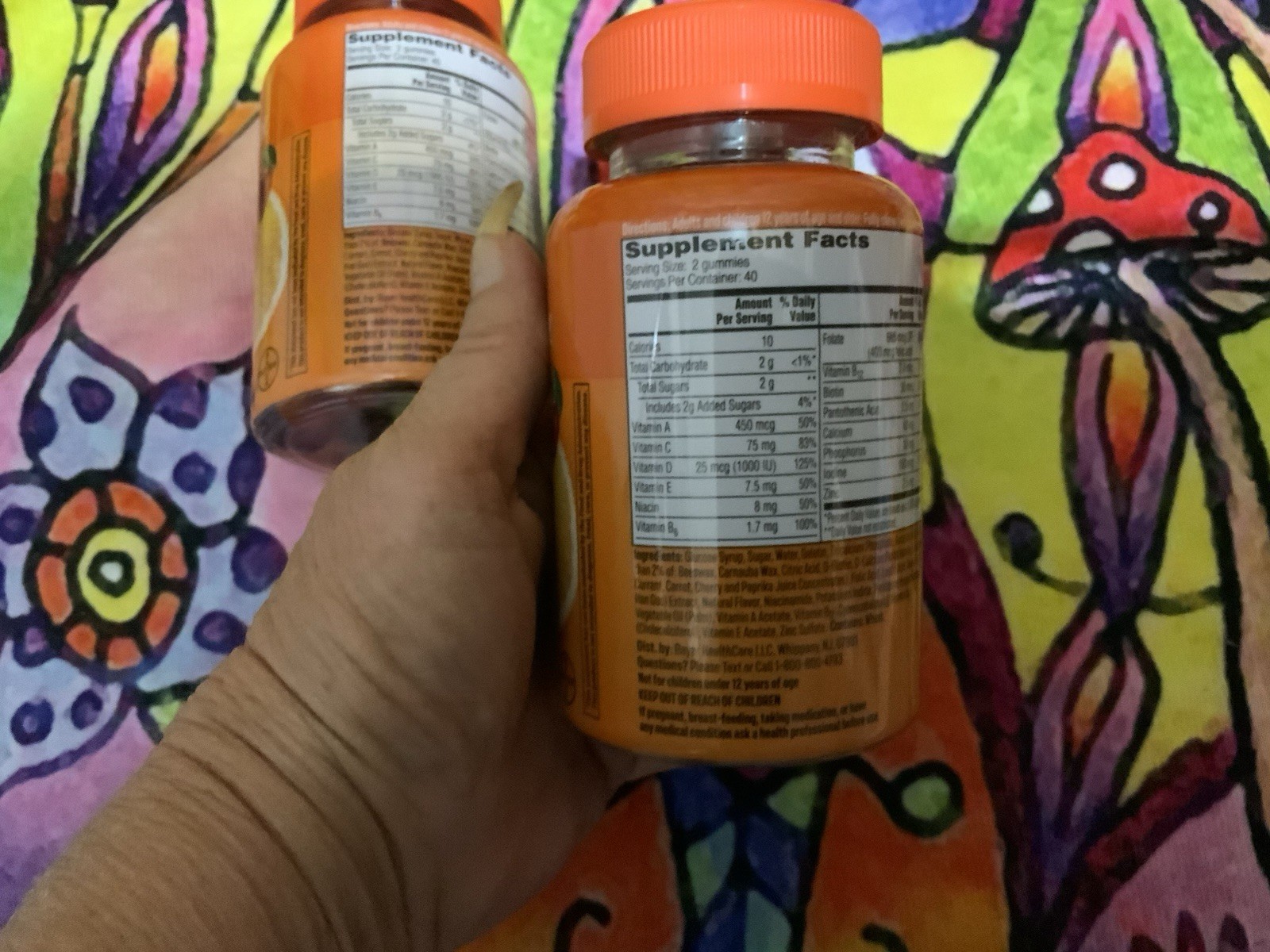 2~One A Day Women’s Multivitamin Gummies with B Vitamins & Biotin, Exp: 2027