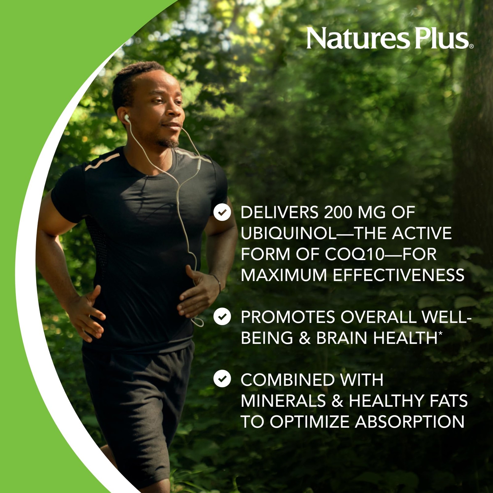 NaturesPlus Beyond CoQ10 200 mg – 60 Softgels – Provides High-Strength Ubiquinol