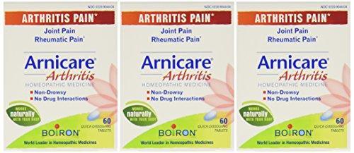 Boiron Arnicare Arthritis – 60 tabs 60 Count (Pack of 3)