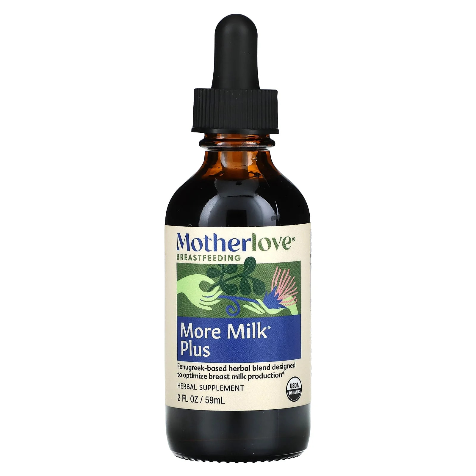 2 X Motherlove, Breastfeeding, More Milk Plus, 2 fl oz (59 ml)
