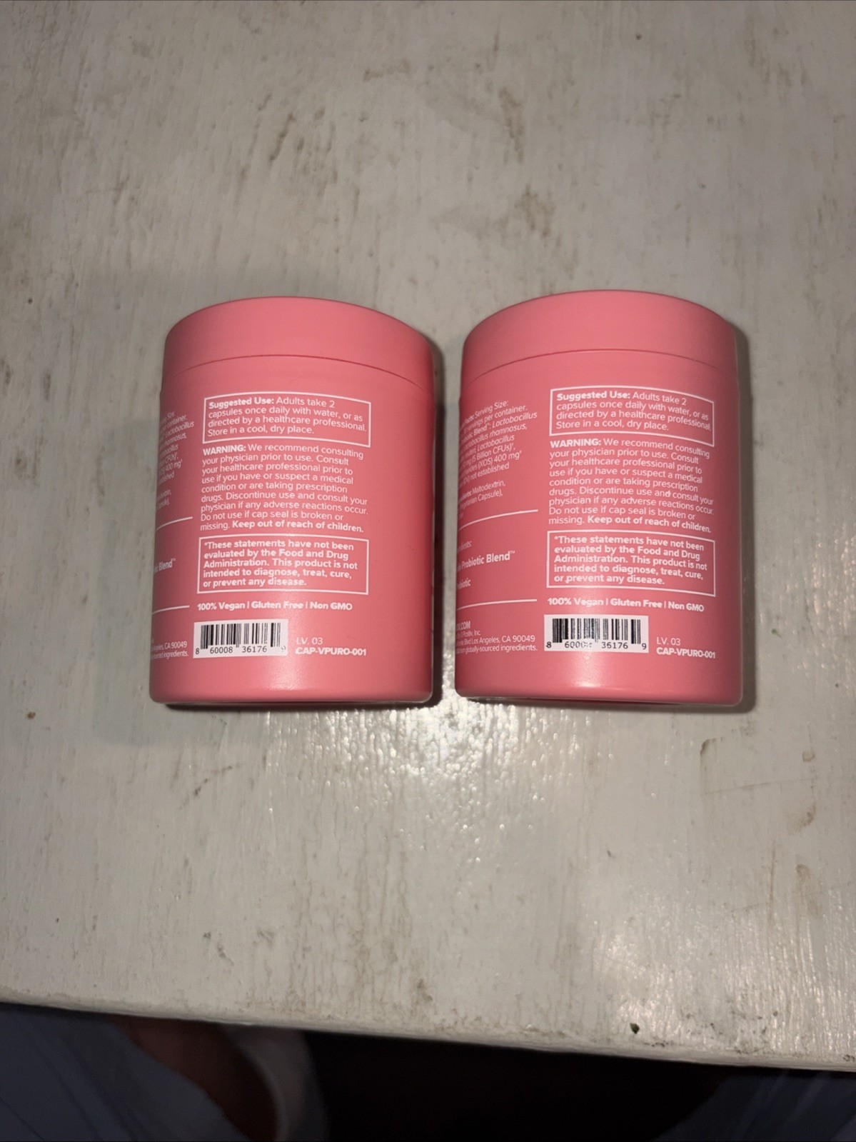 2x O Positiv URO Vaginal Probiotic 60 Capsules New Sealed Exp. 2026 (D3)