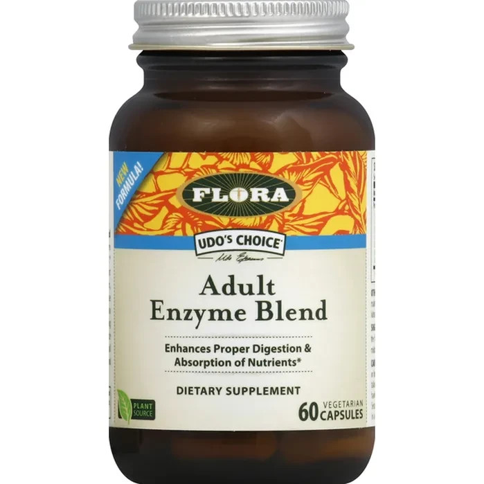 Flora Adult Enzyme Blend 60 Capsules
