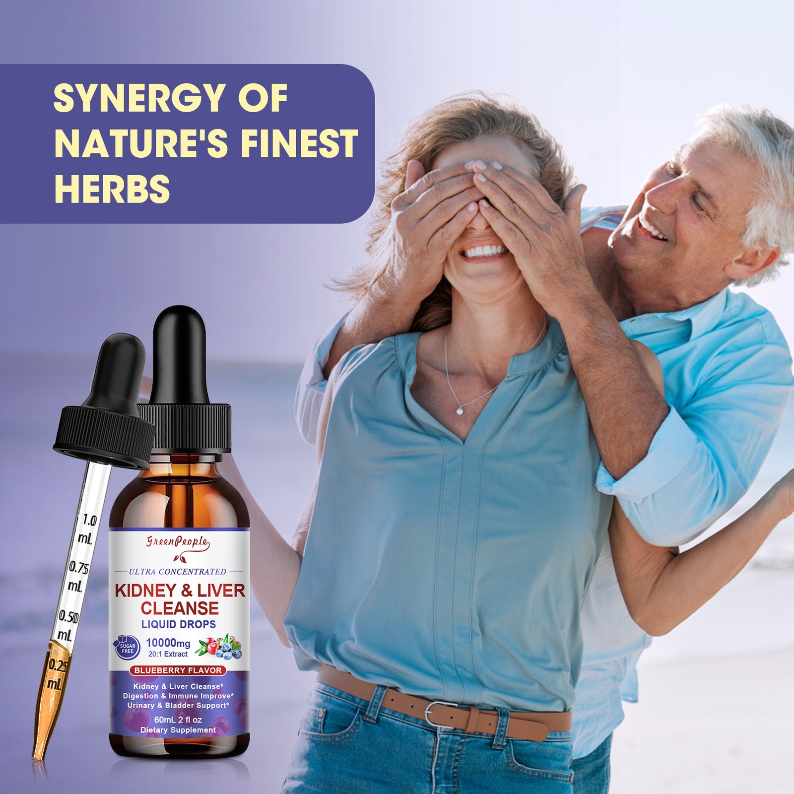 27-in-1 Kidney Cleanse Detox & Repair Drops Urinary Tract And Liver Cleanse