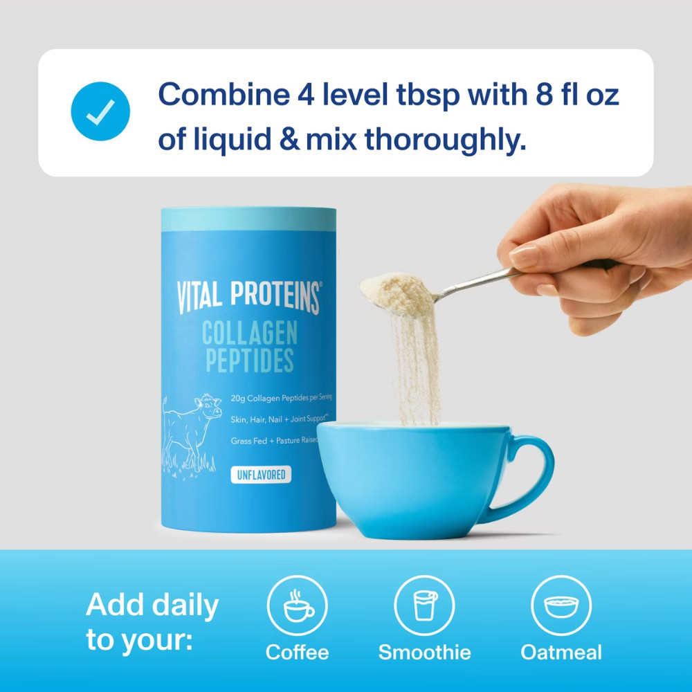 Vital Proteins Collagen Peptides Supplement Powder