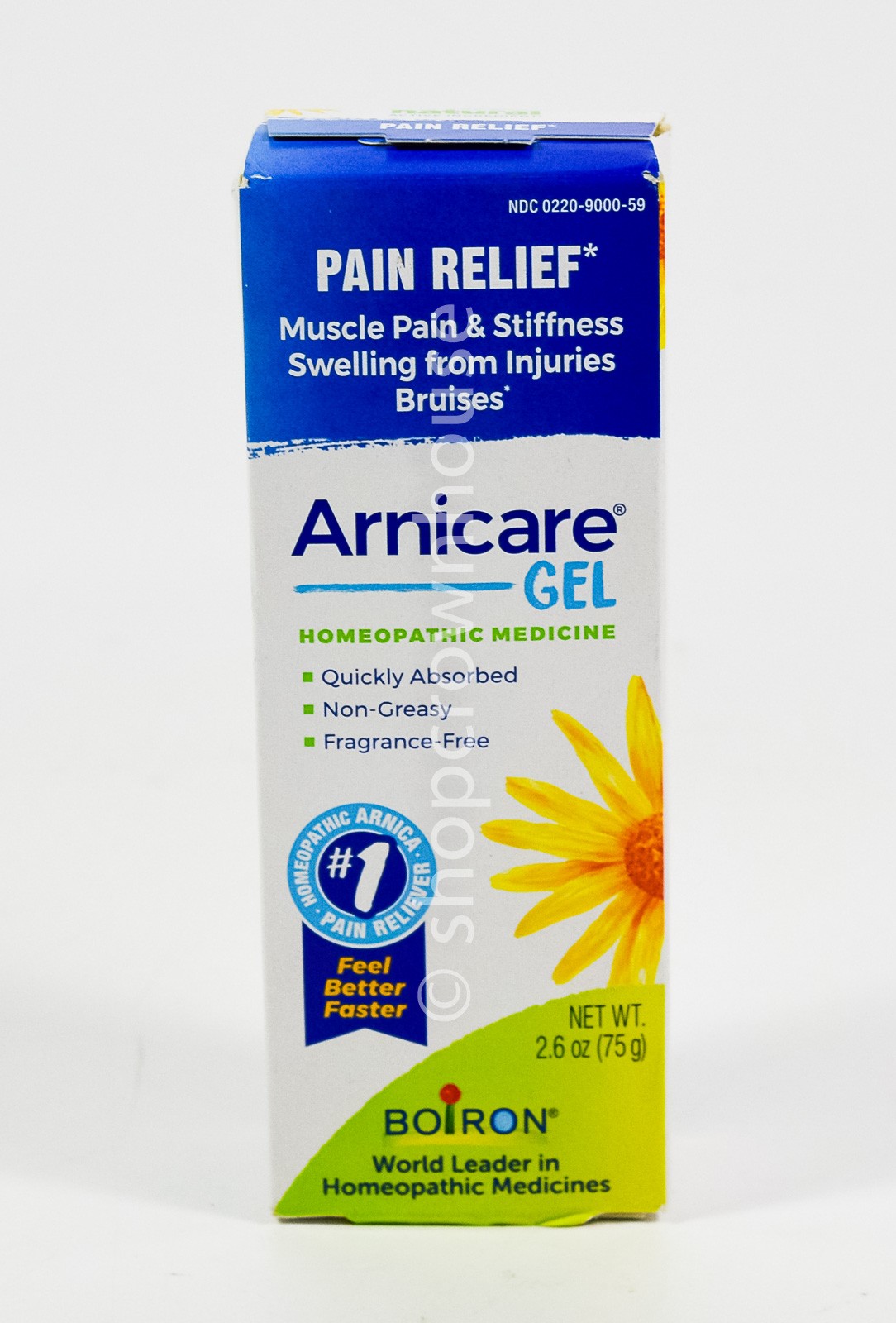 Boiron ARNICARE homeopathic Arnica GEL 2.6oz muscle pain Relief NIB 07/2027
