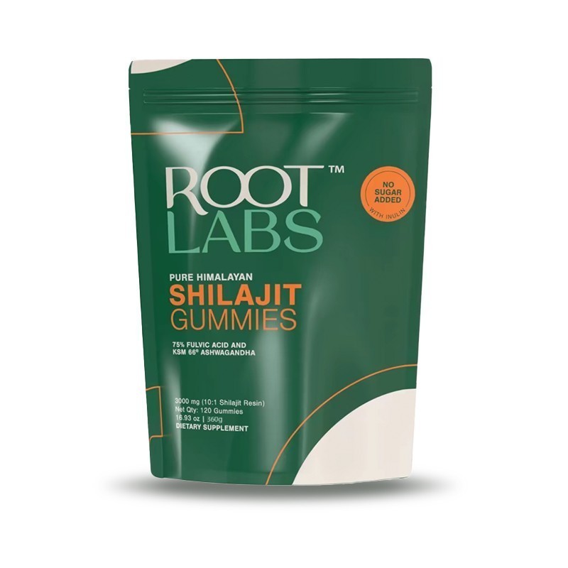 New Root Labs Pure Himalayan Alpha Gummies with KSM-66 Ashwagandha – 120 Gummies