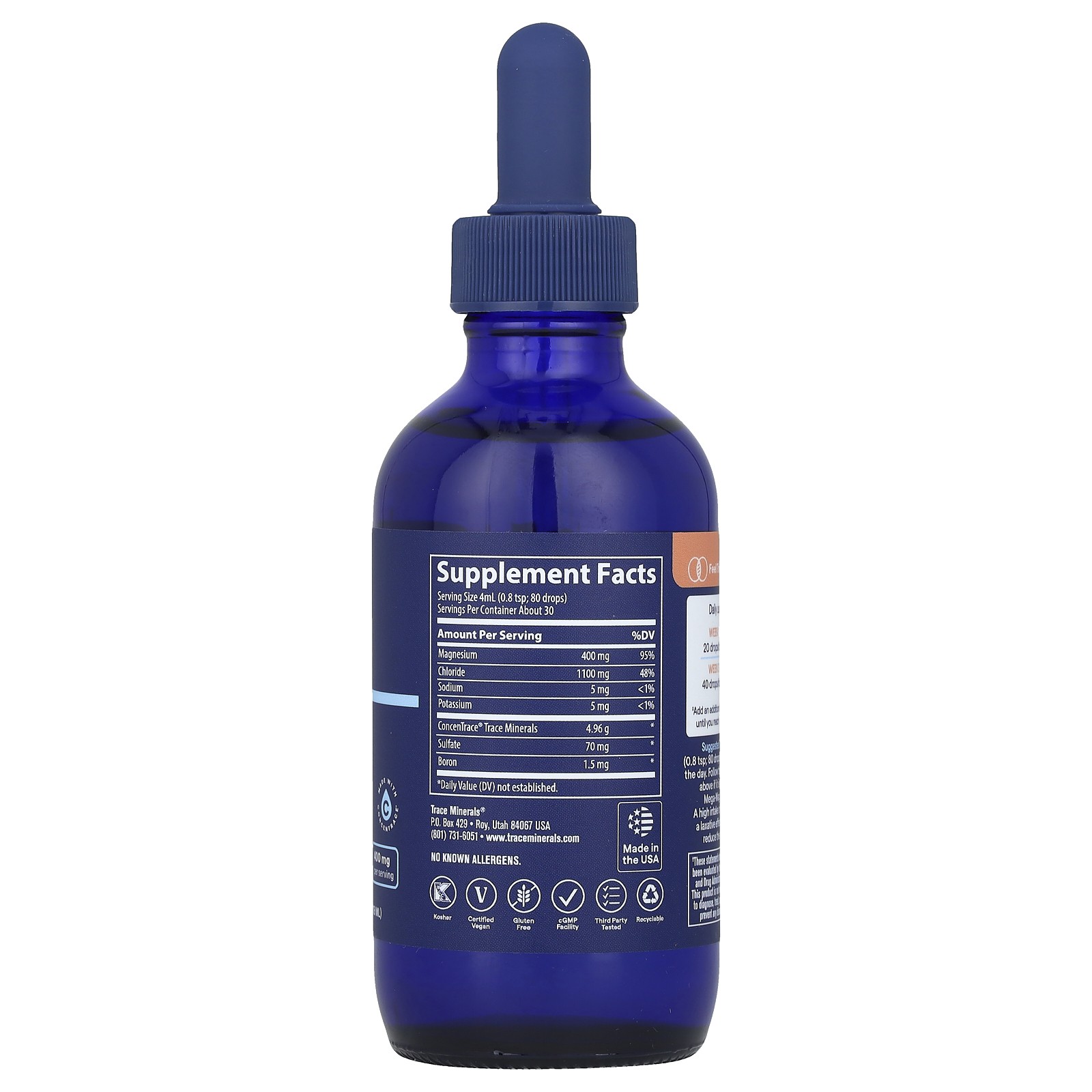Mega-Mag, 400 mg, 4 fl oz (118 ml)