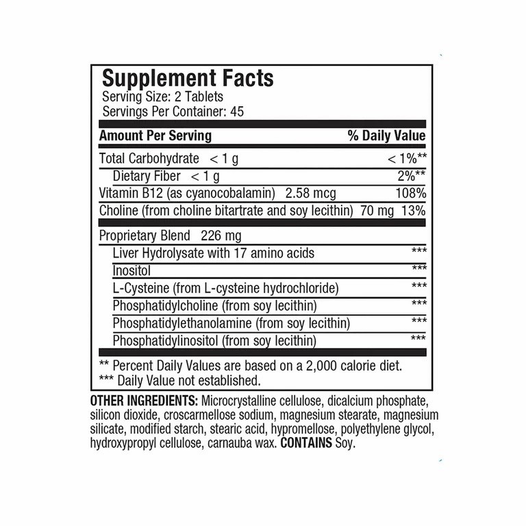 Liverite Liver Aid All-in-One Product Tablet – 60 Count