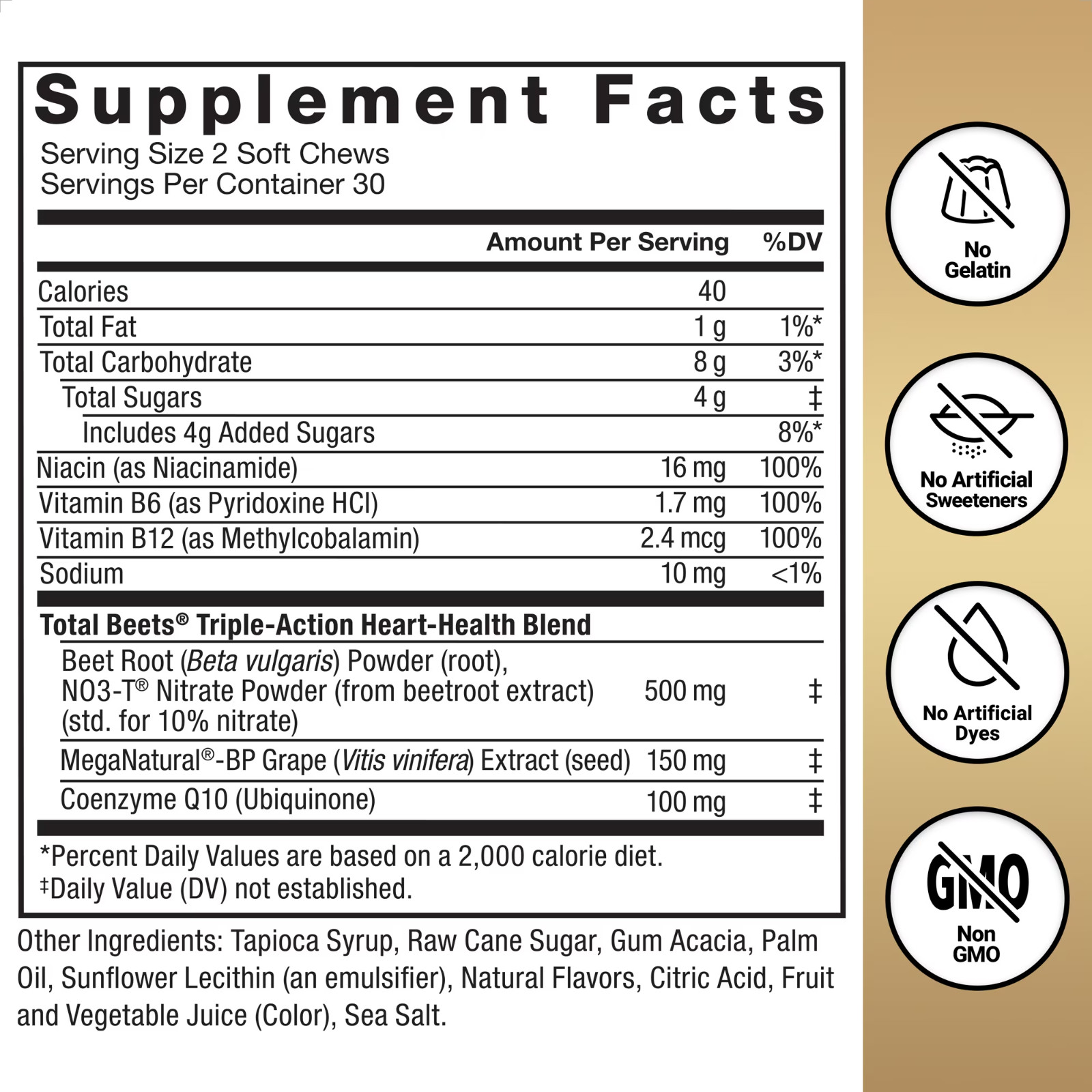 Force Factor Total Beets Ultimate Heart Health ( 2 pack )