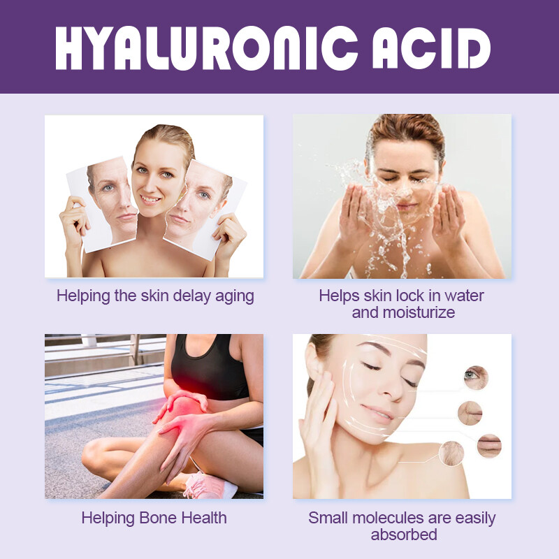 Hyaluronic Acid Capsules 850mg Per Serving (120/240/480 Vegetarian Capsules)