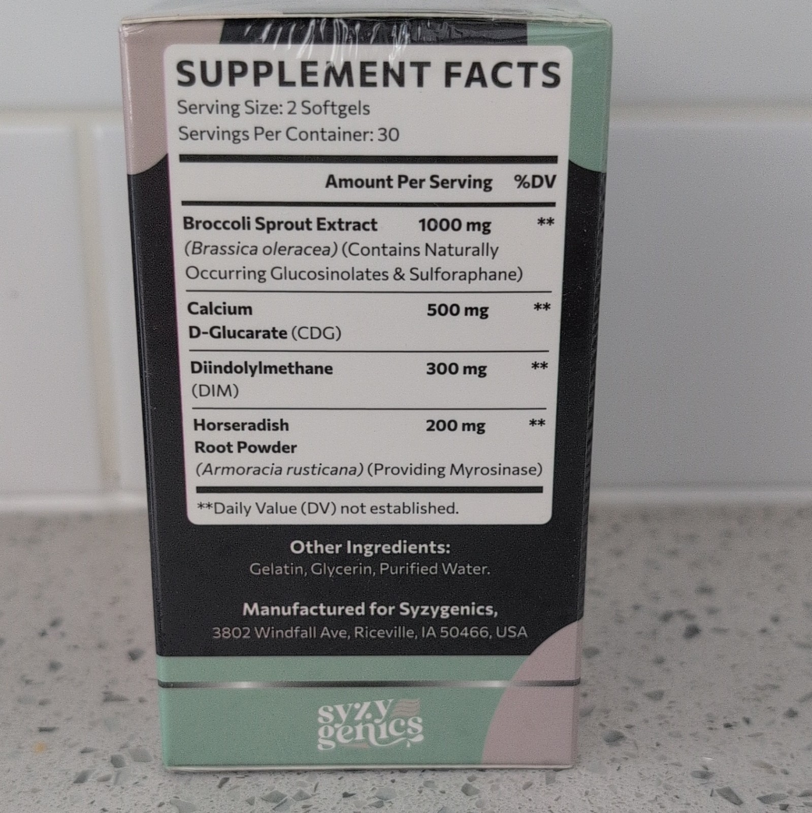 Syzy Genics Sulforaphane + DIM