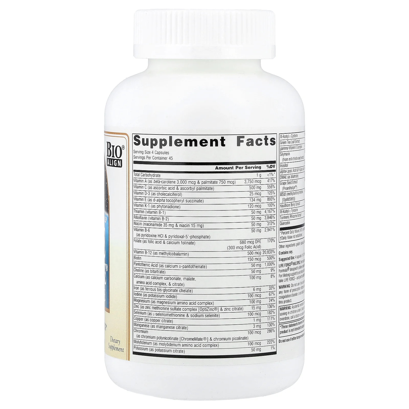 2 X Source Naturals, Life Force� Multiple, 180 Capsules