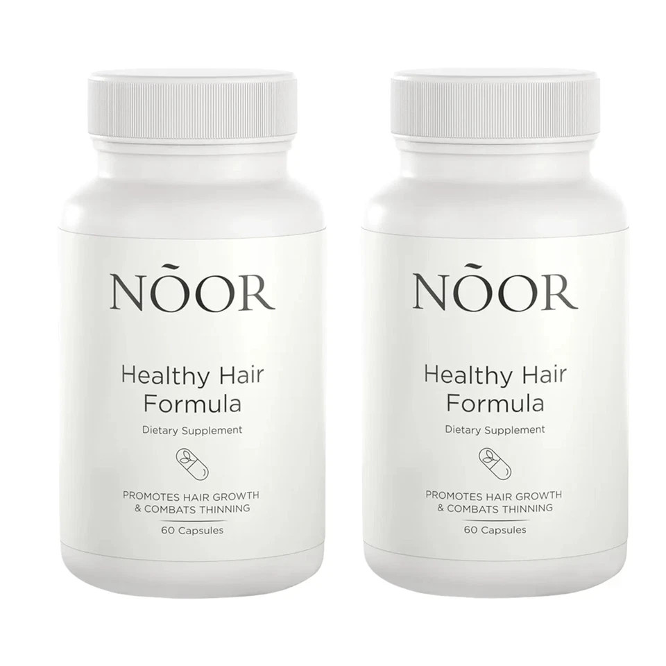 2-Pack NOOR Healthy Hair Formula – NOOR Hair Growth Support Capsules