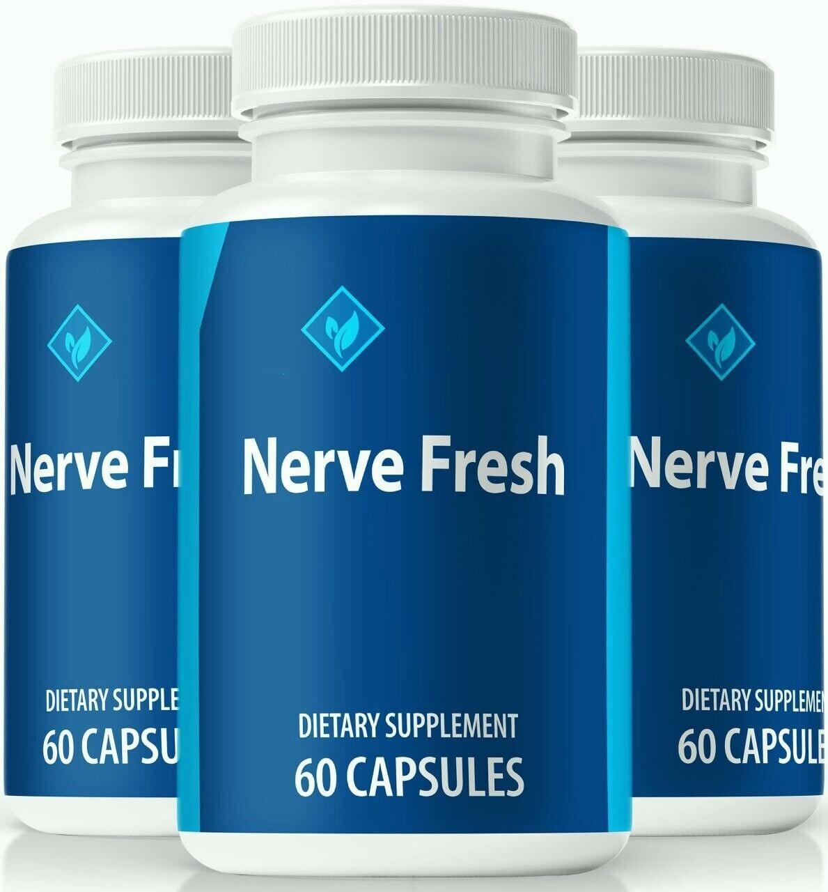 Nerve Fresh Premium Cognitive Pills for Nerve Health & Function (3 Bottle Pack)